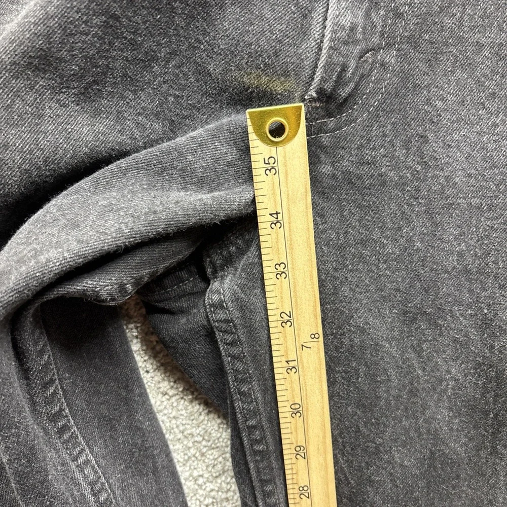 VTG 90s Levis 560 Jeans Black Denim 34x34 Loose Fit Tapered Leg Made in‎ USA